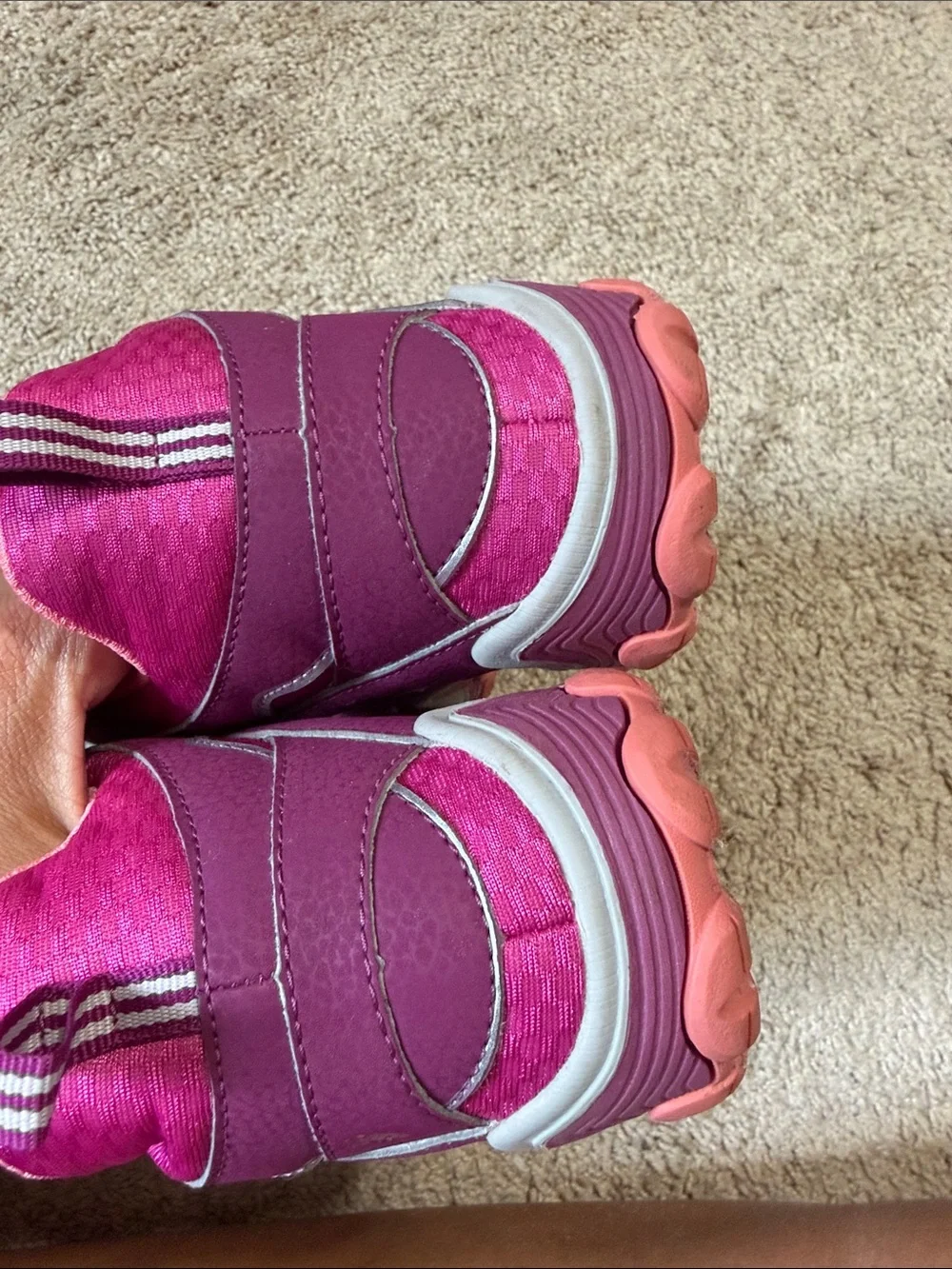 Merrell Kids Chameleon 7 Access Mid A/C Waterproof Hiking Boots Berry Pink 5M